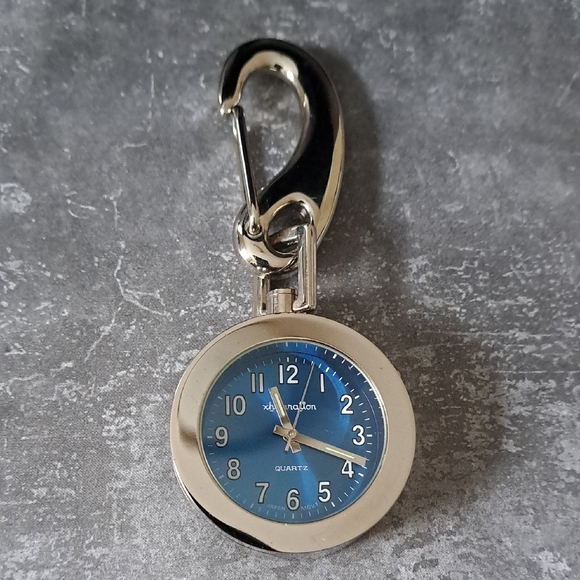 Xhilaration Other - Xhilaration Silvertone Carabiner Watch